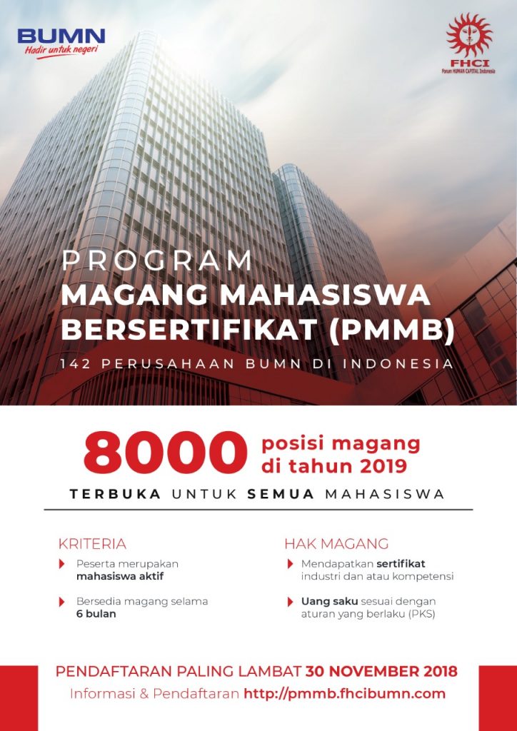 Program Magang Mahasiswa Bersertifikat (PMMB)