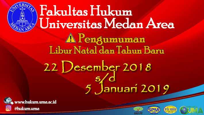 Pengumuman Libur Natal Dan Tahun Baru