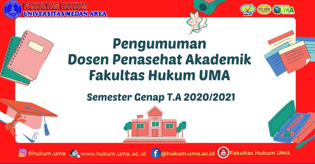 Pengumuman Daftar Dosen PA Semester Genap T.A 2020/2021